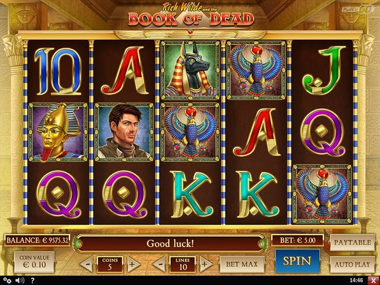 Book of Dead at Forbes Casino